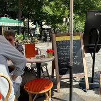 Classic cafe at Odessa in Paris