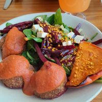 Part of the daily menu. at Sol Cozinha Vegetariana in Portimao