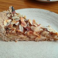 Apple pie. at Sol Cozinha Vegetariana in Portimao