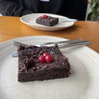 Sweet potato brownie  at Sol Cozinha Vegetariana in Portimao