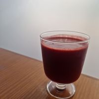 Juice at Sol Cozinha Vegetariana in Portimao