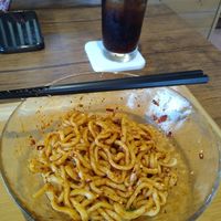 Sichuan noodles at Saturn Kitchen - 土星キッチン in Yomitan