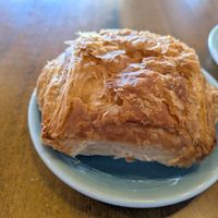 Chocolate croissant at Cafe Liv in Ypsilanti