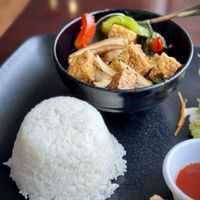 Basil and Chili (Gra-Pow)  at Bamboo Thai Bistro in Redondo Beach