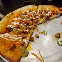 Buffalo "chicken" pizza at Slice of Vegas Pizza in Las Vegas