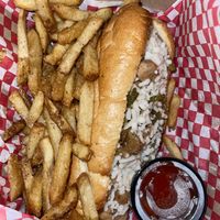 Chick’n Philly   at Slice of Vegas Pizza in Las Vegas