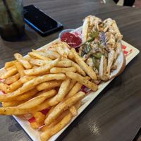 Philly cheese steak at Slice of Vegas Pizza in Las Vegas