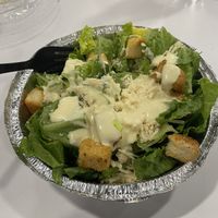 Vegan Caesar Salad  at Slice of Vegas Pizza in Las Vegas
