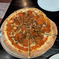 Not meat lovers at Slice of Vegas Pizza in Las Vegas