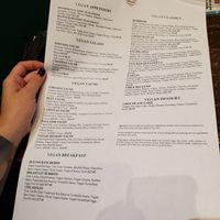 Huge vegan menu! at Hussong's Cantina - Mandalay Bay Shoppes in Las Vegas