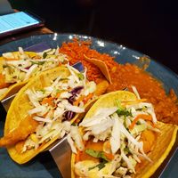 Vegan Baja "fish" tacos at Hussong's Cantina - Mandalay Bay Shoppes in Las Vegas