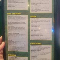 Extensive menu!! at Hussong's Cantina - Mandalay Bay Shoppes in Las Vegas
