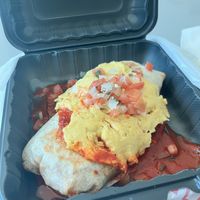 Vegan Breakfast Burrito  at Hussong's Cantina - Mandalay Bay Shoppes in Las Vegas