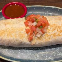 Vegan breakfast burrito at Hussong's Cantina - Mandalay Bay Shoppes in Las Vegas