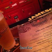 vegan menu :) at Hussong's Cantina - Mandalay Bay Shoppes in Las Vegas