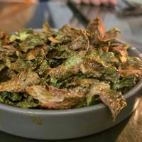 Brussel Sprout BBQ Chips at Gass and Main in Haddonfield