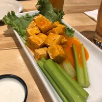 Mild Tofu "Wings" at Bullfrog Brewery in Williamsport