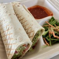 Falafel wrap  at Falafel Boy in Danville