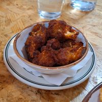 BBQ Cauliflower  at Union Rec in Ann Arbor