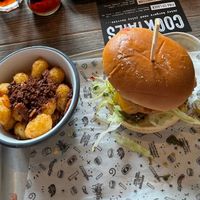 vegan kula faker and vegan dirty tots  at Fat Hippo  in Glasgow