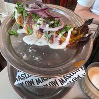 Chou pointu muhammara at Maslow in Paris