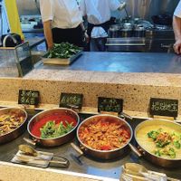 Stir-fried veggies  at Green Eats in Hangzhou