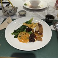 Greens, Bamboo, Lotus, Morels  at Green Eats in Hangzhou