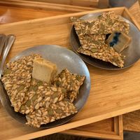 Vegan cheeses at Yu Dei 余地 in Kowloon