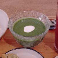 Watercress & Avocado Soup at Yu Dei 余地 in Kowloon