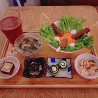 "Greek Origins" Raw Set by Chef Tina Barrat at Yu Dei 余地 in Kowloon
