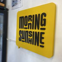 Great logo!  at Morning Sunshine Coffee in Kenilworth