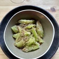 Marinated Cucumber  at Embers  in Brighton