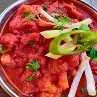 Aloo Gobi (vegan) at Maharaja in Fulda