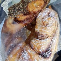 Vegan Franzbrötchen at Nur Hier - Lange Reihe in Hamburg