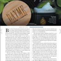 Malibu Times editorial on page 48 issues May 2023
 at Dayme Cosmetics - Mobile Cart in Woodland Hills