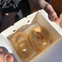 Onion rings   at Plant Bun in Turin