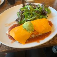 Vegan breakfast burrito   at Epic Egg in Greeley