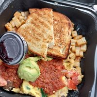 vegan scramble at Epic Egg in Greeley