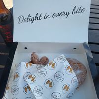 The box at Ugly Donuts & Corn Dogs in Pearland