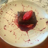 Vegan brownie at Bingil Bay Cafe in Bingil Bay