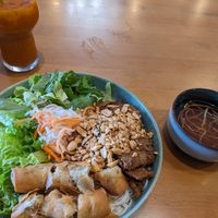 BBQ Noodles and Thai Tea at Saigon Vegan Bistro at Loving Hut - Virtual & Pop Up in San Diego