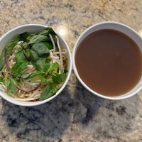 how the pho via delivery   at Saigon Vegan Bistro at Loving Hut - Virtual & Pop Up in San Diego