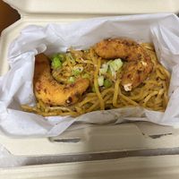Fried shrimp noodle   at Saigon Vegan Bistro at Loving Hut - Virtual & Pop Up in San Diego