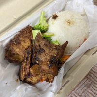 Chicken rice bowl  at Saigon Vegan Bistro at Loving Hut - Virtual & Pop Up in San Diego