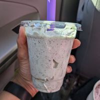 Mint chip shake at The Local in La Grande