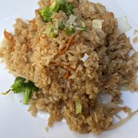 Vegan fried rice  at Grub Thai in Snowmass Village