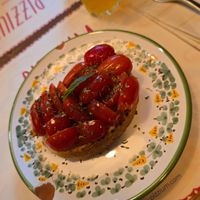 bruschetta at Pizzium - Via Arco in Milan