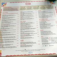 Menu 05/2025 at Pizzium - Via Arco in Milan