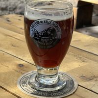 Vegan beer  at Cerveceria del Valle Sagrado in Cusco