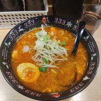 Miso Ramen with Egg at Sanmi - 三味 in Fukuoka